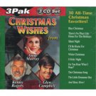 Christmas Wishes Holiday Music 3 CD Set Various Artists 30 Songs Kenny Rogers & MORE