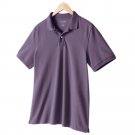 NEW Mens Extra Large or XL Purple Sonoma Solid Pique Polo Shirt Top Mens Polo NEW $30