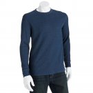 Mens Small or S Dark Blue Waffle Weave Thermal Shirt Top Tee Levi's Brand + Stocking Cap $50.00 NEW