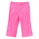 NEW Jumping Beans Neon Pink Microfleece Pants Baby Size 24 Months NEW