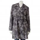 NEW Womens Small or S Snakeskin Raincoat or Jacket Dana Buchman - $140