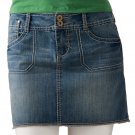 NEW Juniors Size 0 Denim Jean Mini Skirt by SO Short Style $36.00
