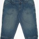 NEW Cropped Denim Pants Capris Long Shorts by Mossimo - Size 5 - Low Rise NEW