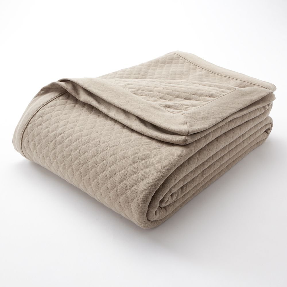 Simply Vera Vera Wang King Over-Sized Knit Blanket in Sage - 120 x 96 $160