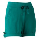 NEW Emerald Green Womens Small Sonoma Brand Cuffed French Terry Shorts $28.00