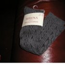 New Gray Cableknit Knee High Socks by Merona Casual Socks NEW