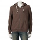 NEW Mens XL Extra Large Brown Vintage Hoodie Hooded Jacket or Coat Sonoma $60.00