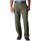 NEW Mens Dockers Signature Khaki D3 Classic-Fit Flat-Front Pants 34 x 29 Green $50