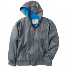 Mens Plaid Hoodie Hooded Jacket by Surplus Gray Plaid Size Small or S NEW $68