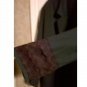 VINTAGE Oversized Hunter Green Solid Blazer 1 Button Sz Large Roll Paisley Sleeves STAR CLOTHING