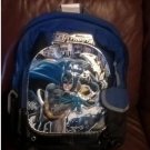 DC Comics Batman POWER Backpack NEW Black w/ Blue