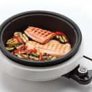 Crofton ASP-137 3-Quart/10-inch 3-in-1 Super Pot with Grill Plate NEW