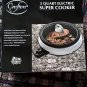 Crofton ASP-137 3-Quart/10-inch 3-in-1 Super Pot with Grill Plate NEW