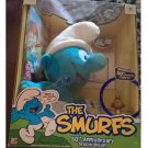 NEW Smurfs 50th Anniversary Plush with Sound and Collector Figure + DVD
