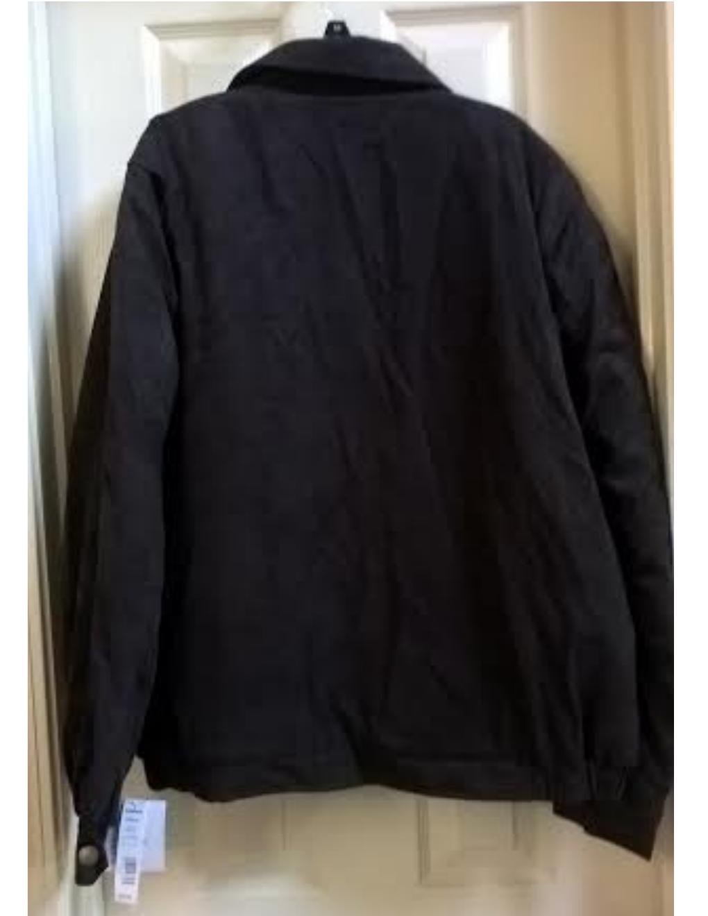 Mens Brown Croft & Barrow Microfiber Jacket or Coat Size Medium M NEW