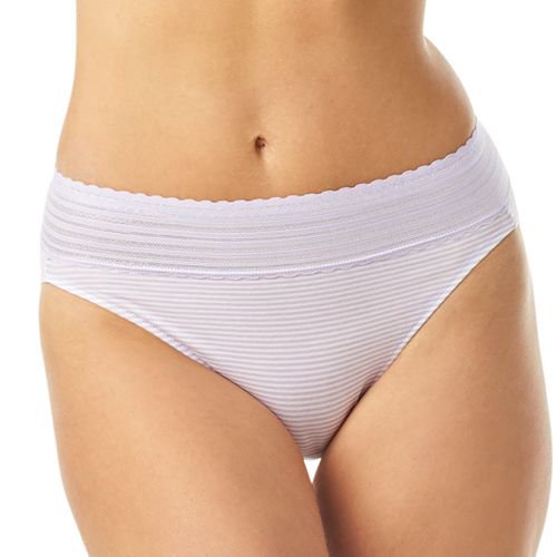 NEW RU1091P Warners No Pinching Problems Cotton Lace Stretch Hipster