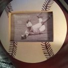 Connoisseur Baseball Shaped Photo Picture Frame Ceramic Mantle Style NEW