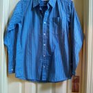 Urban Pipeline Button Front Long Sleeve Casual Striped Shirt BOYS Large NEW