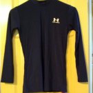 NEW Large L Boys Under Armour HeatGear Long Sleeve Tee T-Shirt Compression Fit NEW