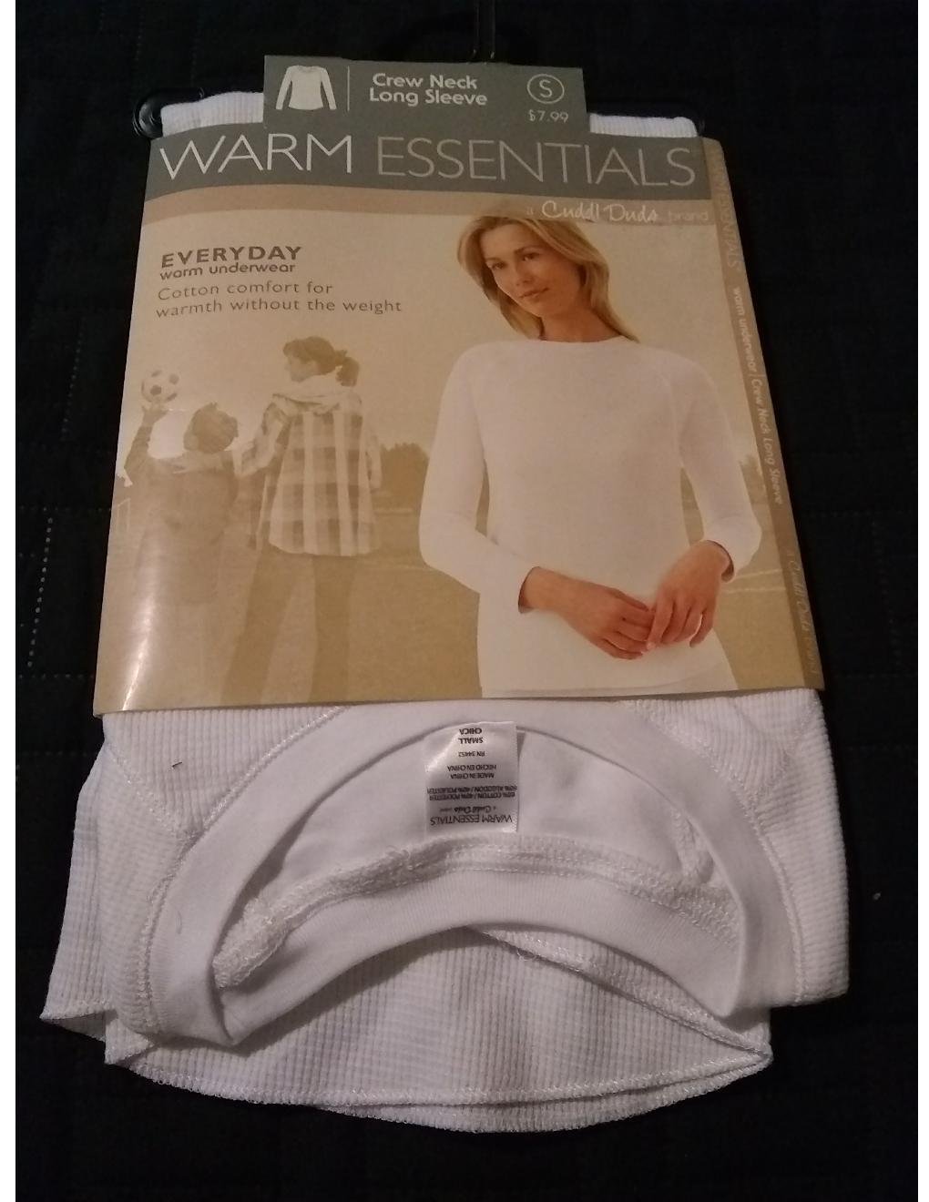 white long sleeve cuddl duds