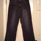 FLYPAPER Jeans Boys Men Bootcut Style 33 x 30 Pre-Owned in Gray/Black