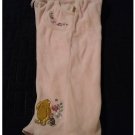 Disney Classic Winnie Pooh Toddler Velour Embroidered Ruffle Pants Pink Size 4T NEW
