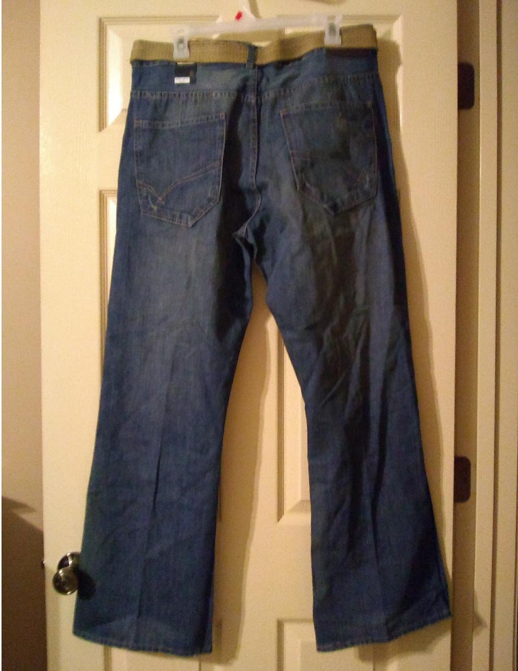 UnionBay Bronco Boot Cut Premium Mens Jeans Teens Boys Blue 34 x 30