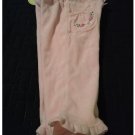 Disney Classic Winnie Pooh Toddler Velour Embroidered Ruffle Pants Pink Size 18M NEW