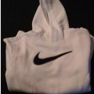 NEW Boys Medium M Nike Hoodie Sweatshirt Boy's WHITE POPOVER # 436774