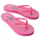 NEW Fila Pink Ribbon Breast Cancer Awareness Women's Flip-Flops Sandals Size Large 9 - 10 NEW