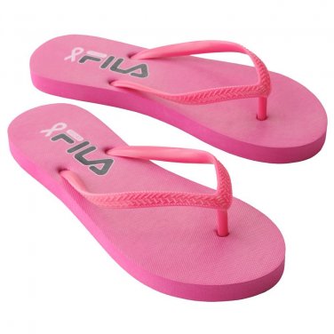 pink fila slippers