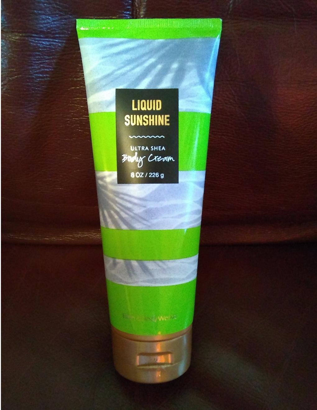 Bath And Body Works Liquid Sunshine 24 Hour Moisture Ultra Shea Cream 8 Oz New Sealed 6421