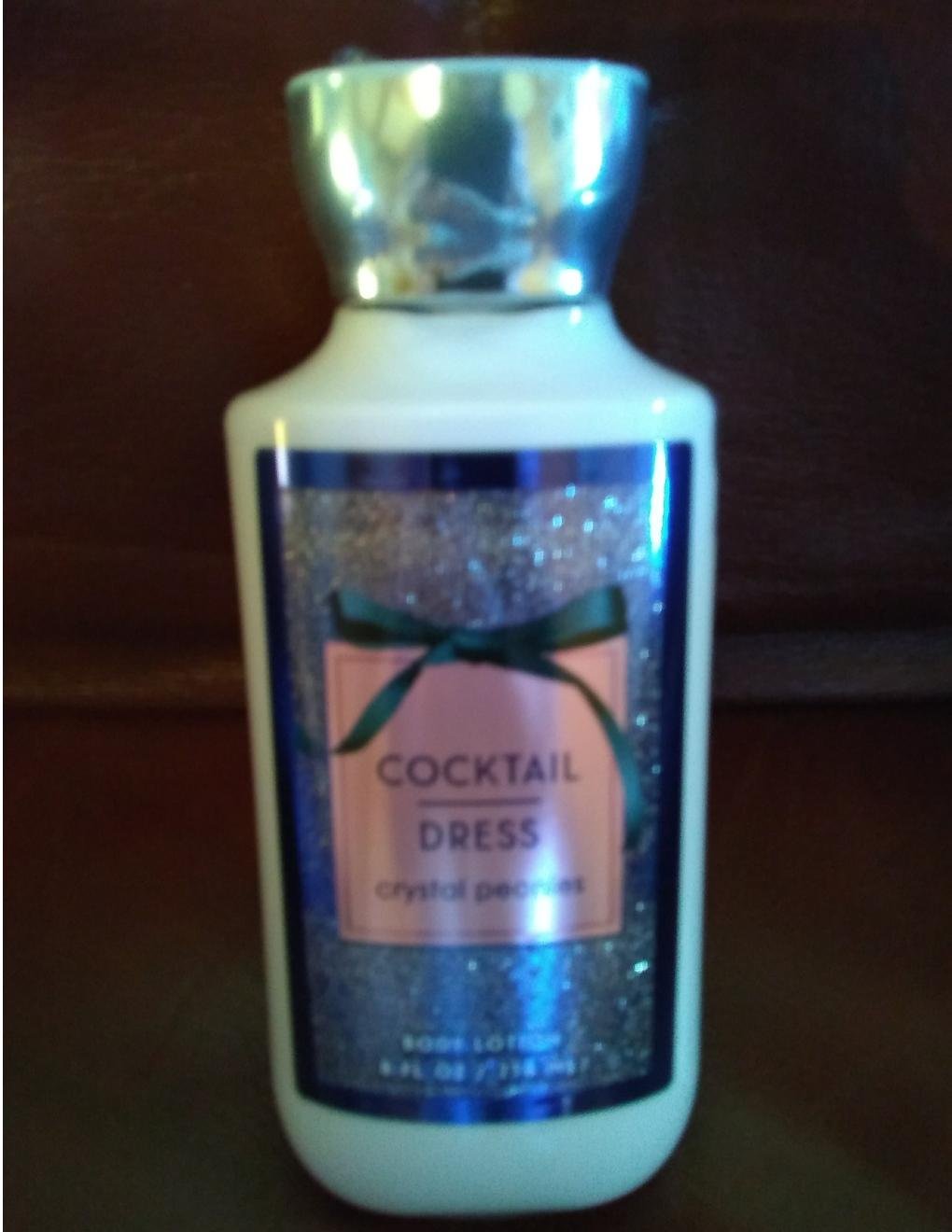 Bath & Body Works Signature Collection COCKTAIL DRESS Crystal Peonies Body  Lotion 8 oz