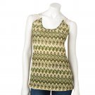 NEW Juniors Teens Girls GREEN IKAT Crochet Top by MUDD Extra Extra Large or 2XL or XXL