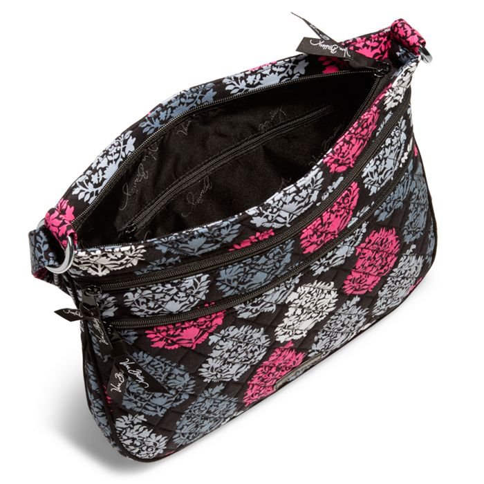 NEW Vera Bradley Triple Zip Hipster Crossbody Purse Handbag Northern