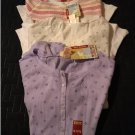 Mossimo Brand Girls XL 14/16 Thermal Henley Lot of 3 Tops Patterned Purple White