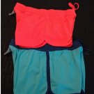 Athletic Works Womens Sz Medium Lot of 2 Athletic Running or WorkOut Shorts Reversible NEW