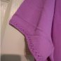 New Violet Crochet Accent Womens Sweater by Sag Harbor Size Small or S