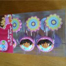NEW in Pkg Dora The Explorer Set Of 12 Shower Curtain Rings By Jay Franco Fun Filled Days