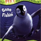 NOS 2006 - Gone Fishin': Happy Feet Paperback Activity Book Finger Puppets