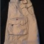 NEW Tony Hawk Zip Off Convertible Khaki Cargo Pants Zip Off Legs Sz 14