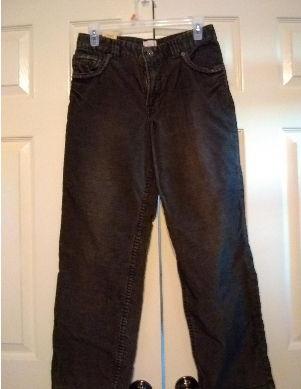 Mossimo Brand Adjustable Waist Corduroy Pants Boys Size 14 in Brown NEW
