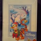 NIP Vintage Out of Print Disney Christmas Holiday Cards Winnie the Pooh Tigger 10 Sets