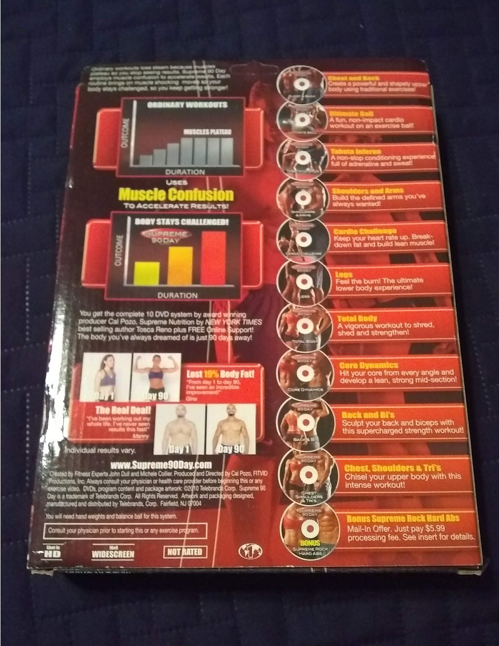 New Supreme DVD Set Get Insane ABS Supreme 90 Day