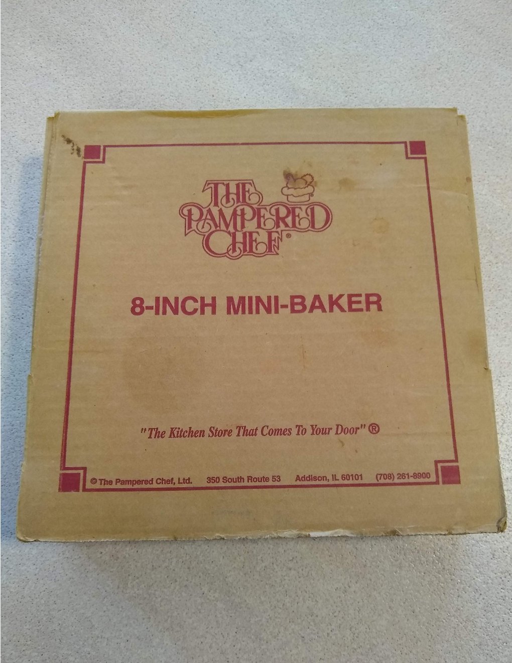 The Pampered Chef 8 Mini-Baker