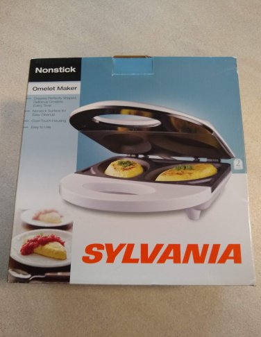 NEW in Box Omelet Maker Non-Stick Egg Cooker Compact by Kitchen Gourmet -  652978