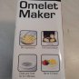 NEW in Box Omelet Maker Non-Stick Egg Cooker Compact by Kitchen Gourmet - 652978