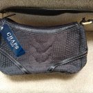 NEW Ralph Lauren Chaps Gray & Faux Leather Cable Knit Sweater Handbag Purse Shoulder Bag NWT