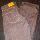 Lands End Canvas Rinsed Pewter Mens Straight Fit 5 Pocket Jeans 30 x 30 NEW