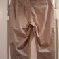NEW Chaps Brand Modern Expedition Twill Capris Capri Pants Sz. 12 Petite Rider Khaki